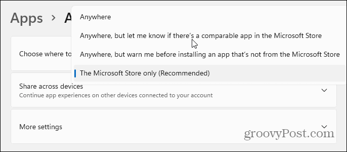 Ďalšie funkcie inštalácie aplikácie Windows 11