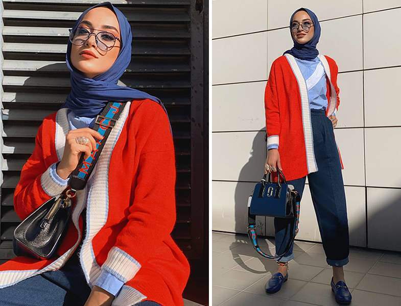 Cardiganové modely, ktoré vynikajú v hidžábovom móde roku 2021 | Ako kombinovať vesty?