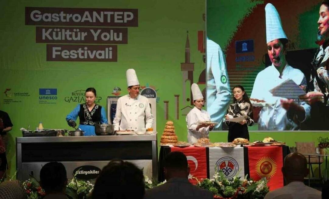 Festival GastroANTEP Culture Road pokračuje so všetkým nadšením
