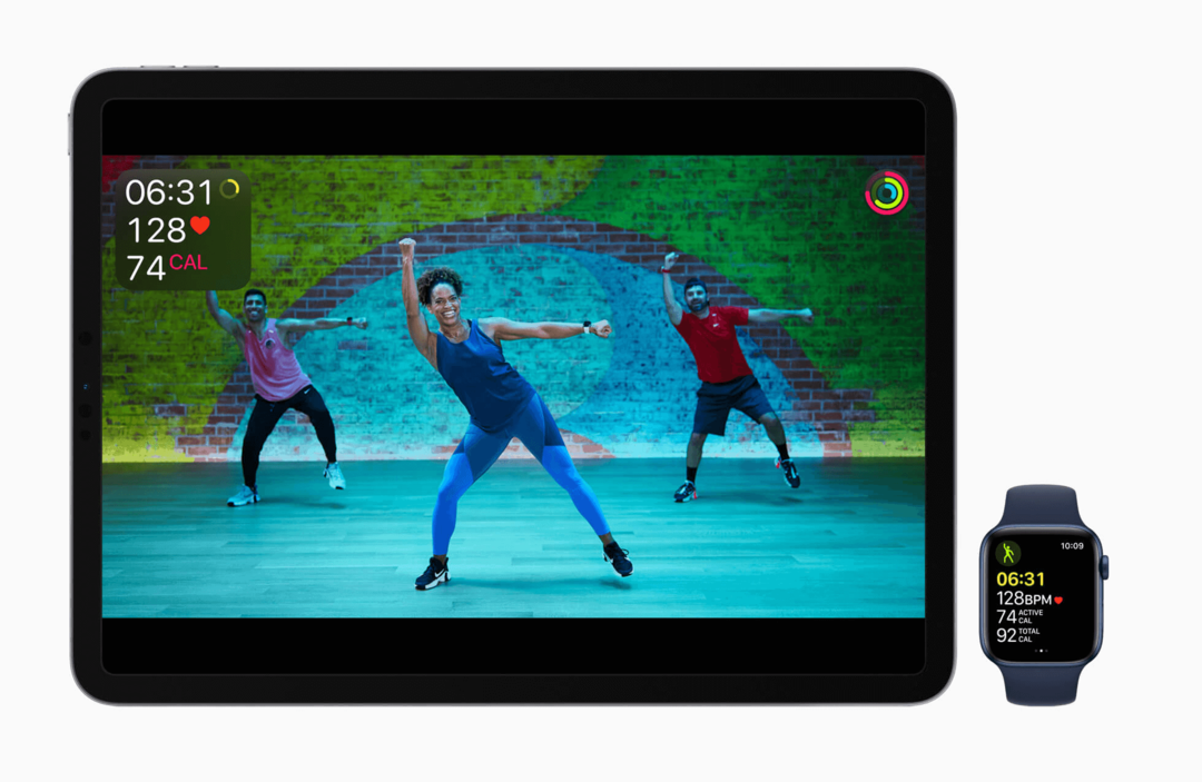 Apple Fitness na iPade