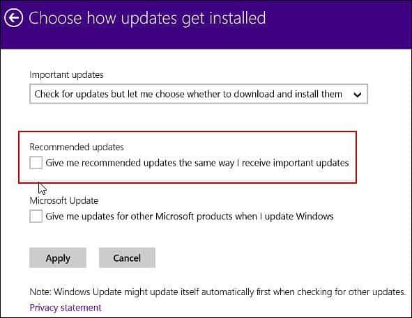 aktualizácie systému Windows 8-1