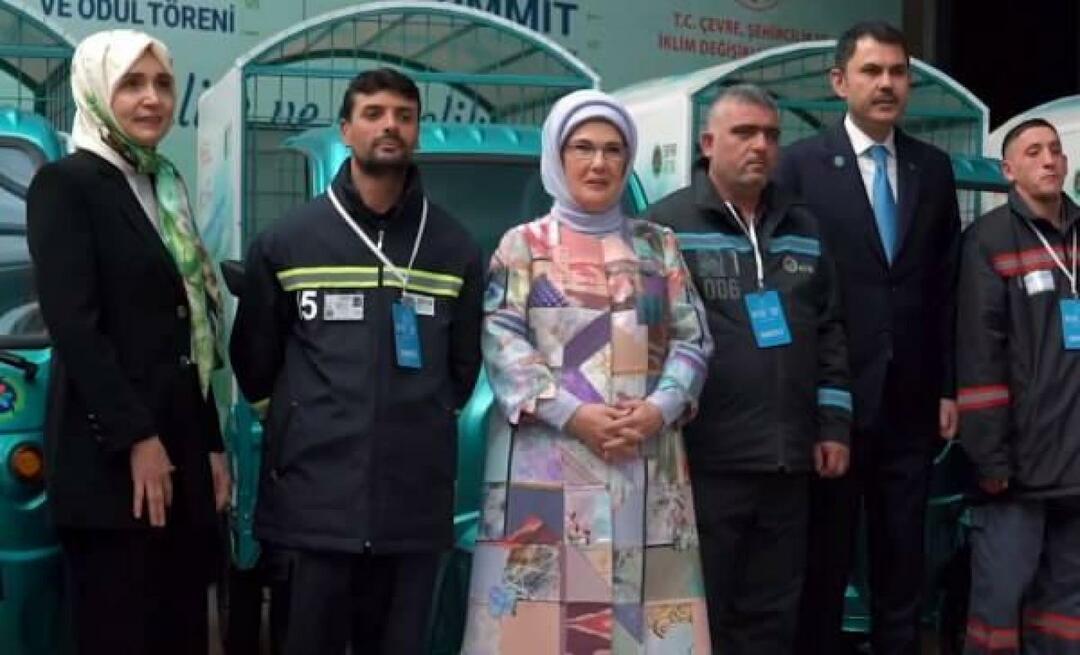 Emine Erdoğan oslovila deti a mládež v rámci projektu „Zero Waste“!