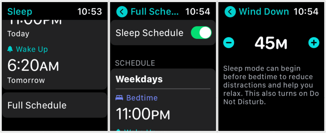 Aplikácia Apple Watch na spánok