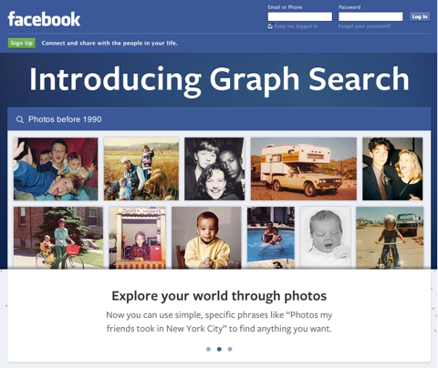 vyhľadávanie facebookových grafov