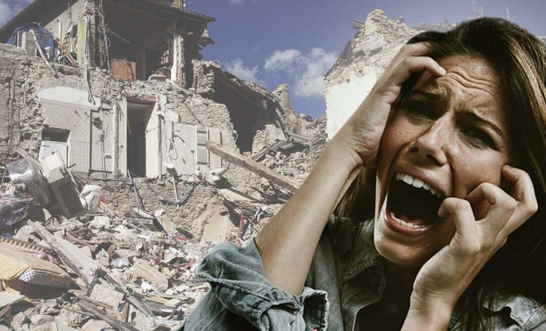 Bojíte sa zemetrasenia? Je správne, aby sa moslim bál?