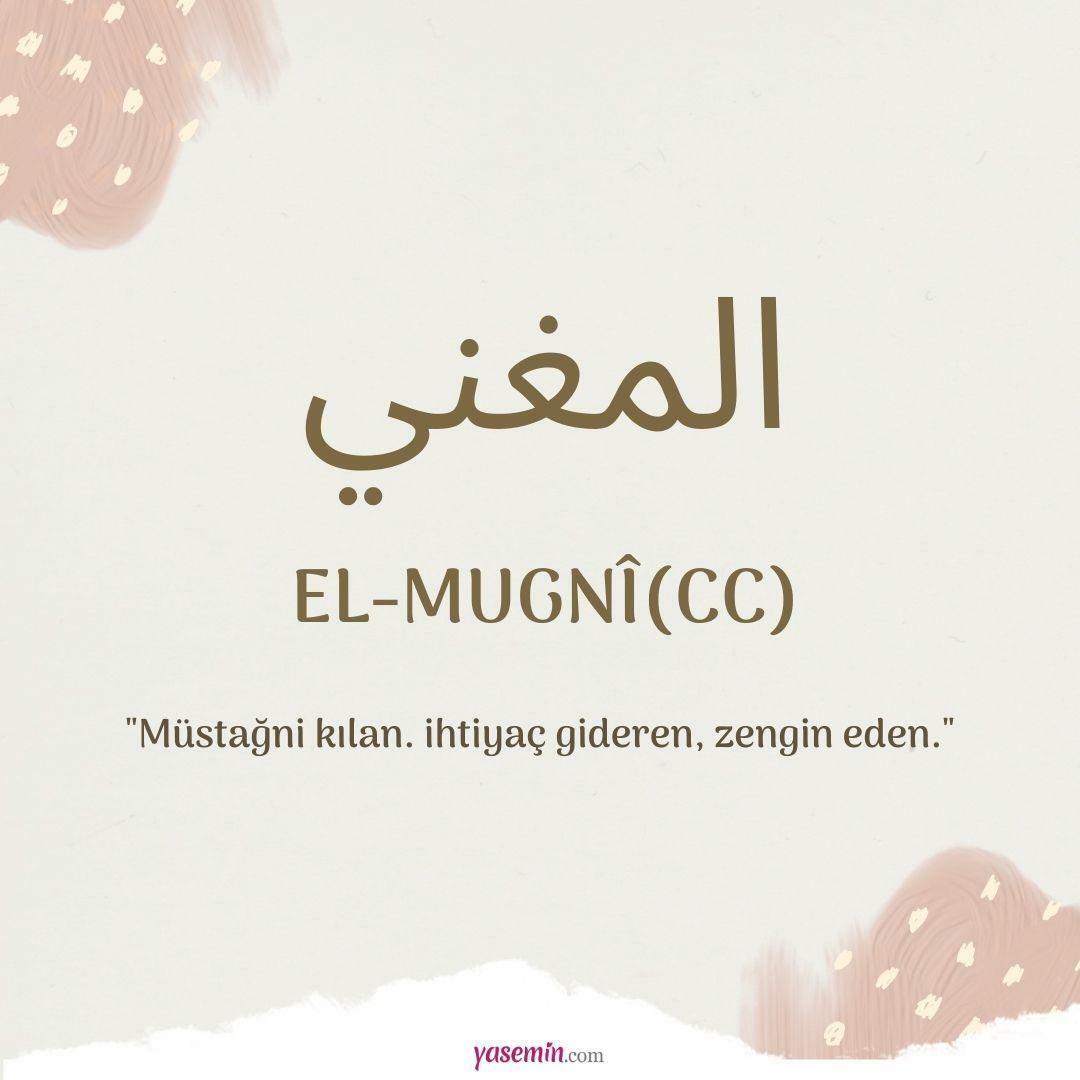 Čo znamená Al-Mughni (c.c)?