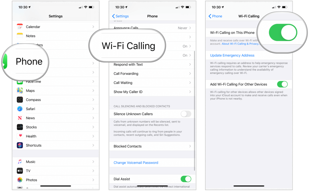 Volanie cez Wi-Fi pre iPhone