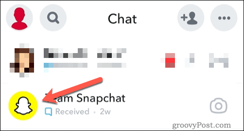 Otvorte ikonu priateľa na Snapchat