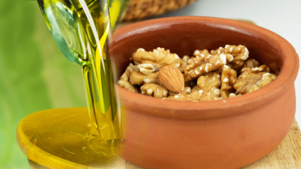 Výhody zmesi olivového oleja, vlašských orechov a mandlí