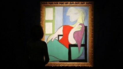 Picassova maľba Žena sediaca pri okne sa predala za 103 miliónov dolárov