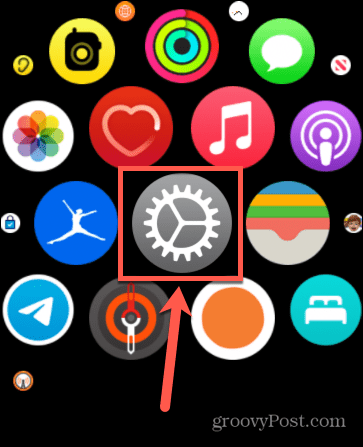 aplikáciu nastavenia Apple Watch