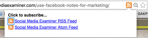 hľadanie RSS feedov