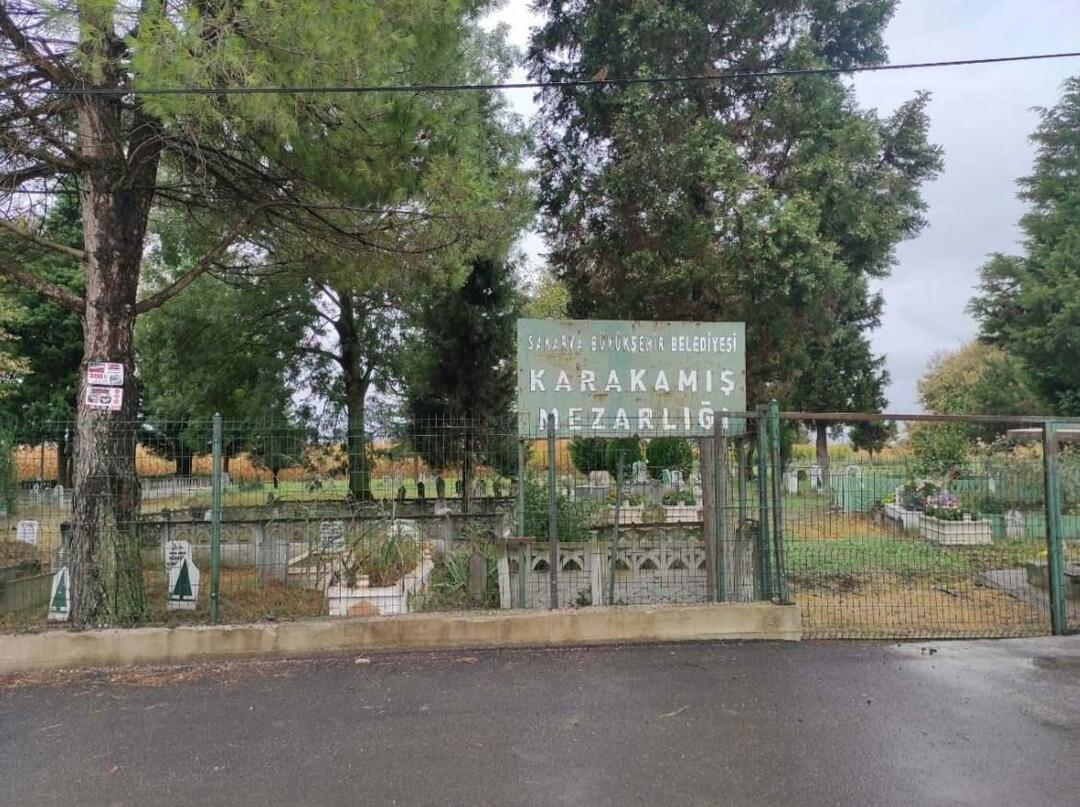 Zeynep Kurtuluş bola pochovaná na susednom cintoríne