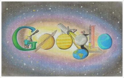 Moja galaxia Google doodle