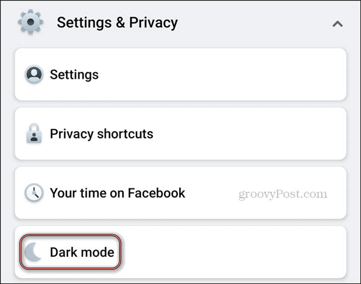 Facebook Tmavý režim Nastavenia Androidu Súkromie Tmavý režim