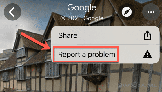 google maps hlási problém