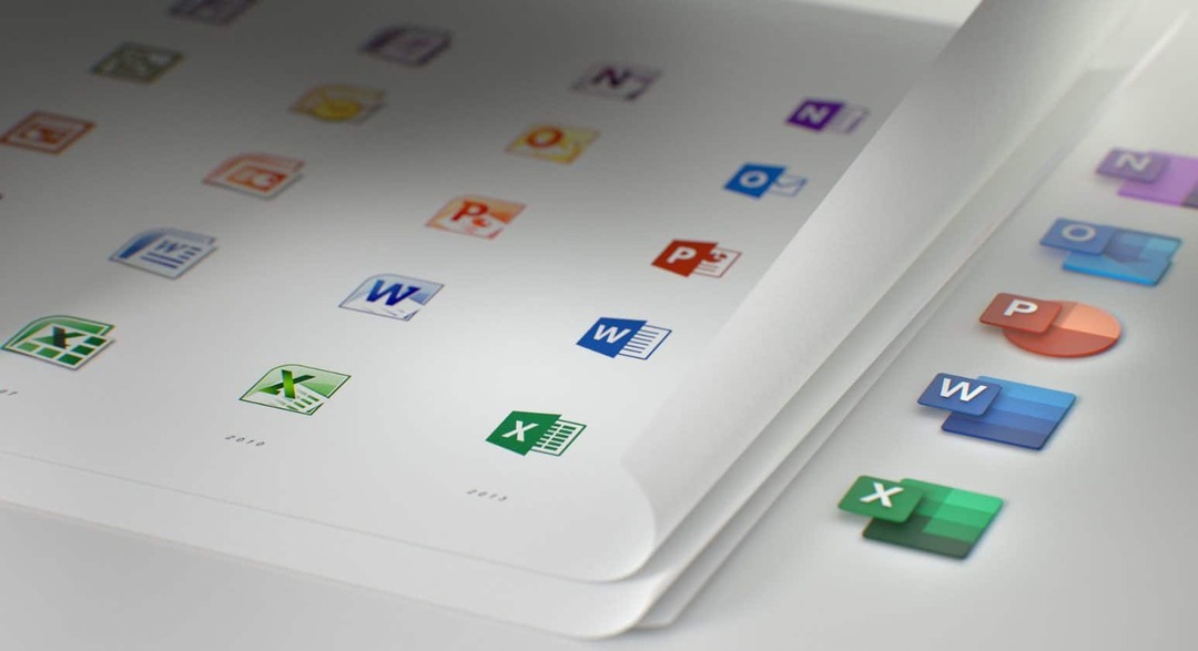 Nové ikony Office 365