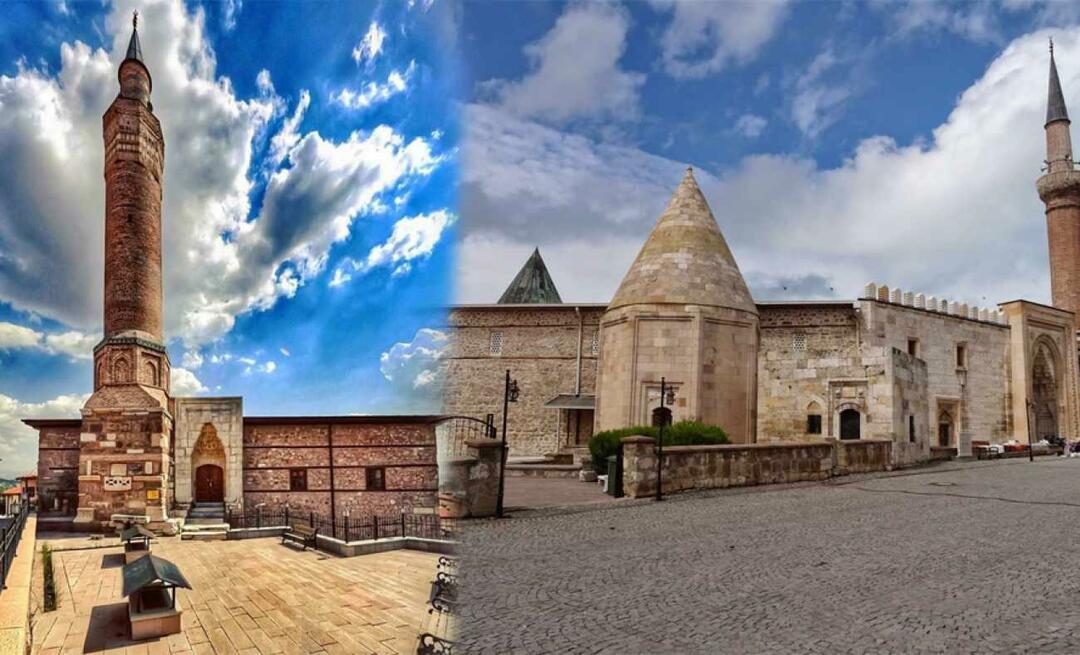 Mešity svetového dedičstva UNESCO z Ankary a Konye. Mešita Arslanhane a mešita Eşrefoğlu