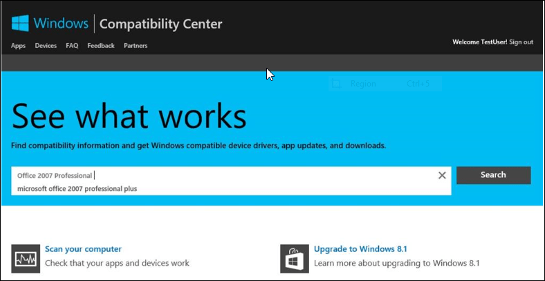 Spoločnosť Microsoft zabila svoju webovú stránku o kompatibilite systému Windows