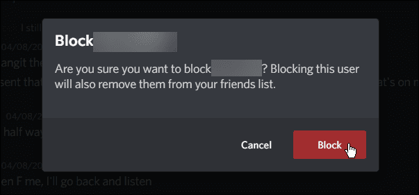 overiť blokovať užívateľa