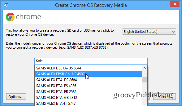 Obnova systému Chrome OS