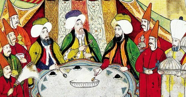 Osmanské sultánske jedlo