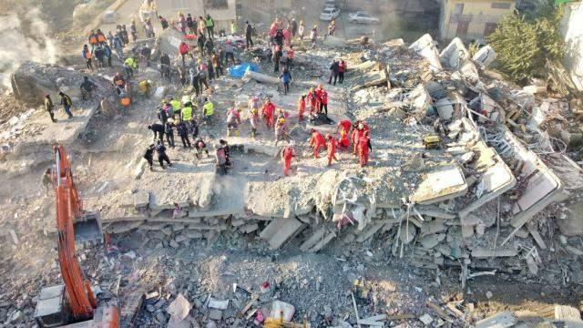 Rámy zo zemetrasenia na Kahramanmaraş