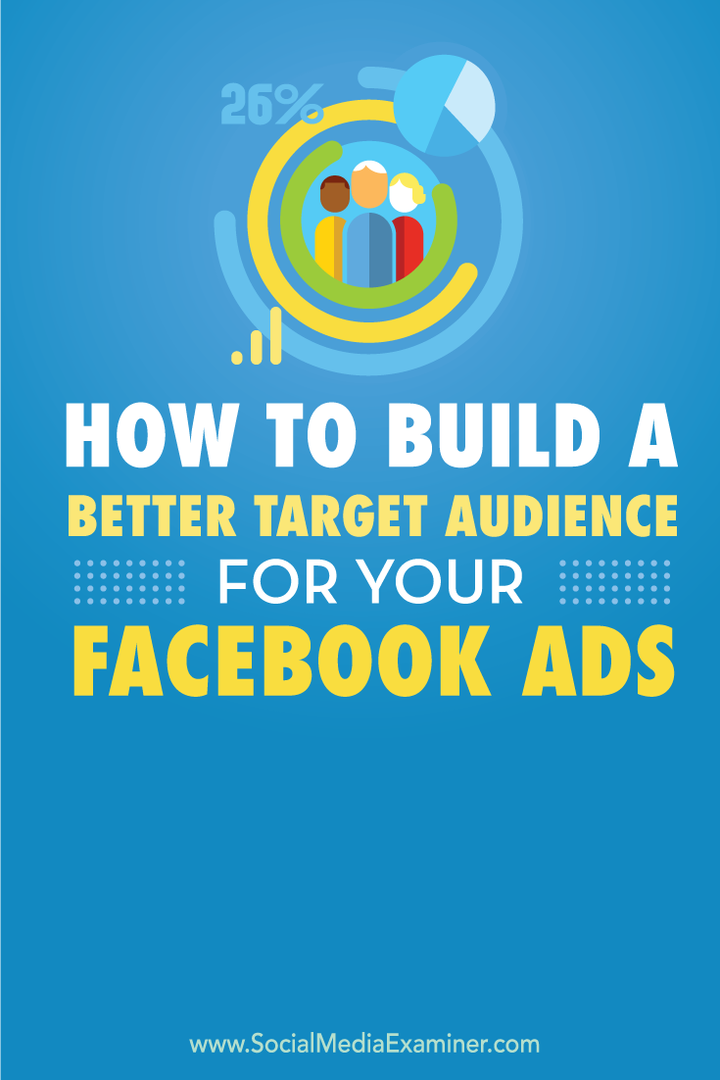ako vytvoriť lepšie cieľové publikum pre reklamy na facebooku