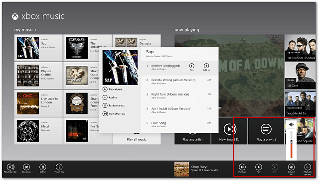Microsoft Aktualizuje aplikáciu Windows 8 / RT Xbox Music App a ďalšie