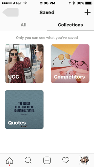 Vytvorte zbierky, ktoré vám pomôžu zjednodušiť marketingové úlohy na Instagrame.