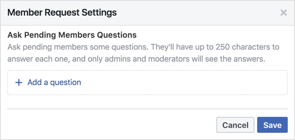 Nevybaveným členom skupiny Facebook môžete položiť 3 otázky.
