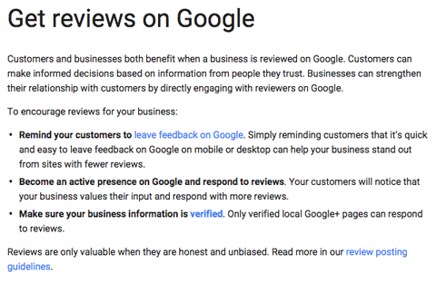 získajte recenzie na odpoveď na časté otázky google