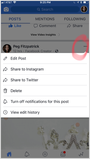 Crosspost aplikácie Facebook Creator na Twitter a Instagram