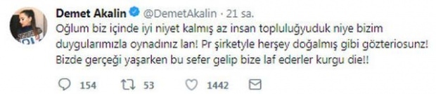 Mehmet Baştürk odmietol ponuku Demet Akalına na spev!