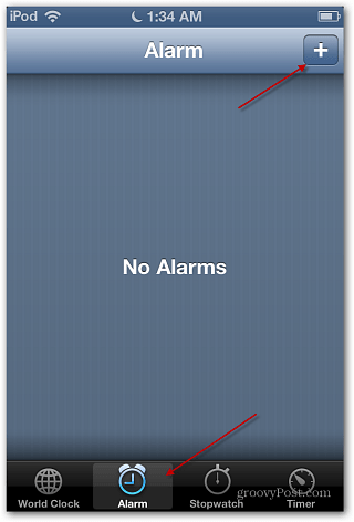 Alarm iOS 6
