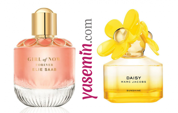 Marc Jacobs vonia Daisy Sunshine & Elie Saab Girl Of Now Forever