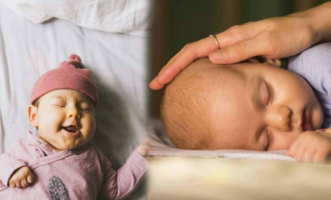 Snívajú bábätká? Kedy deti začínajú snívať? Čo je REM spánok?