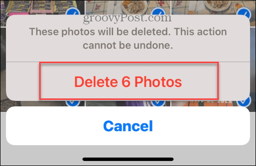 Zamknite fotografie na iPhone