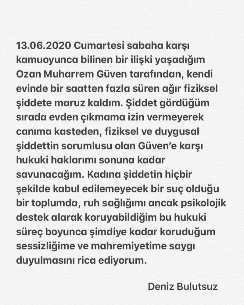 Ozan Güven, ktorý použil násilie proti Denizovi Bulutsuzovi, bol odstránený z obsadenia televízneho seriálu Babil!
