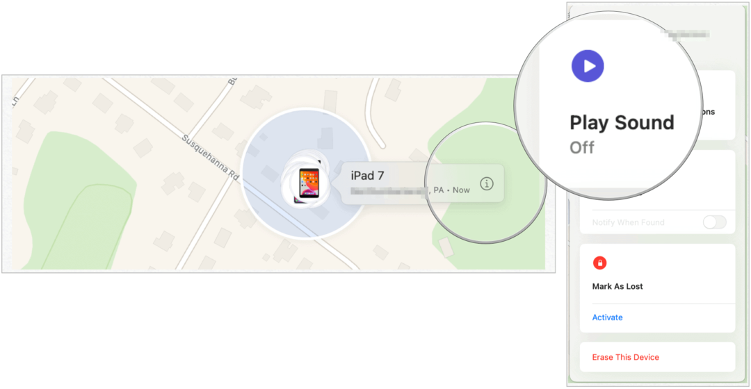 Používanie aplikácie Apple Find My App na Macu