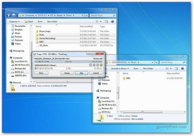 Windows 8: Používanie funkcie kopírovania nového súboru
