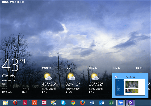 Aktualizácia Windows 8.1: Nové funkcie panela úloh pre moderné aplikácie