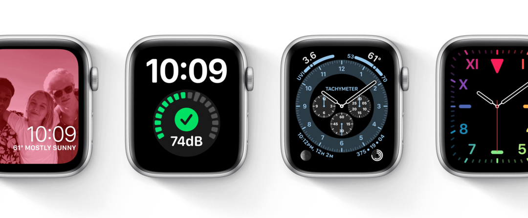 Ciferníky Apple Watch v systéme watchOS 7