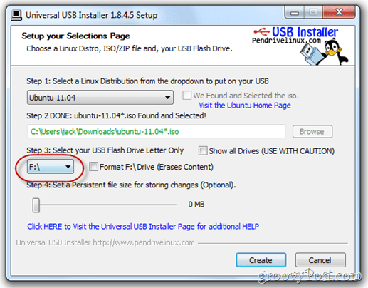 univerzálny návod na inštaláciu USB