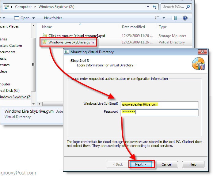 Pripojte program Windows Live SkyDrive na písmeno jednotky v Prieskumníkovi systému Windows [Ako na to]