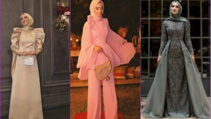 Najkrajšie hidžábové večerné šaty, ktoré môžete nosiť na zimné svadby