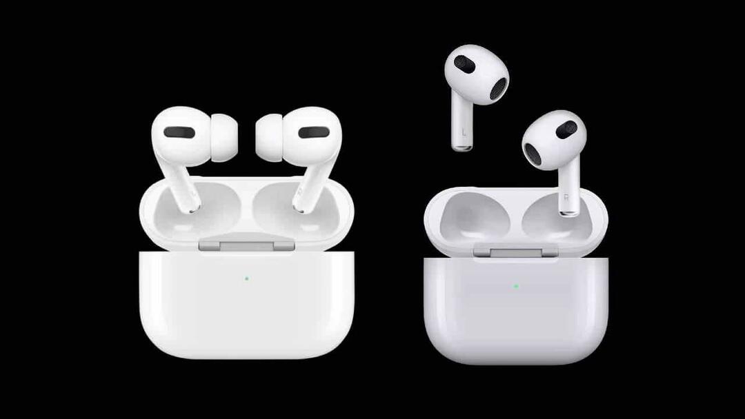 Rozdiely medzi airpods 3 a airpods pro
