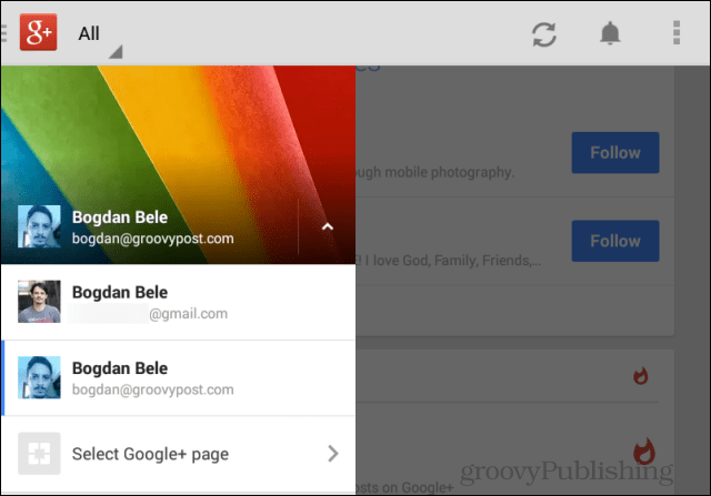 Aplikácia Google+ pre Android bola aktualizovaná: Ako používať nové funkcie