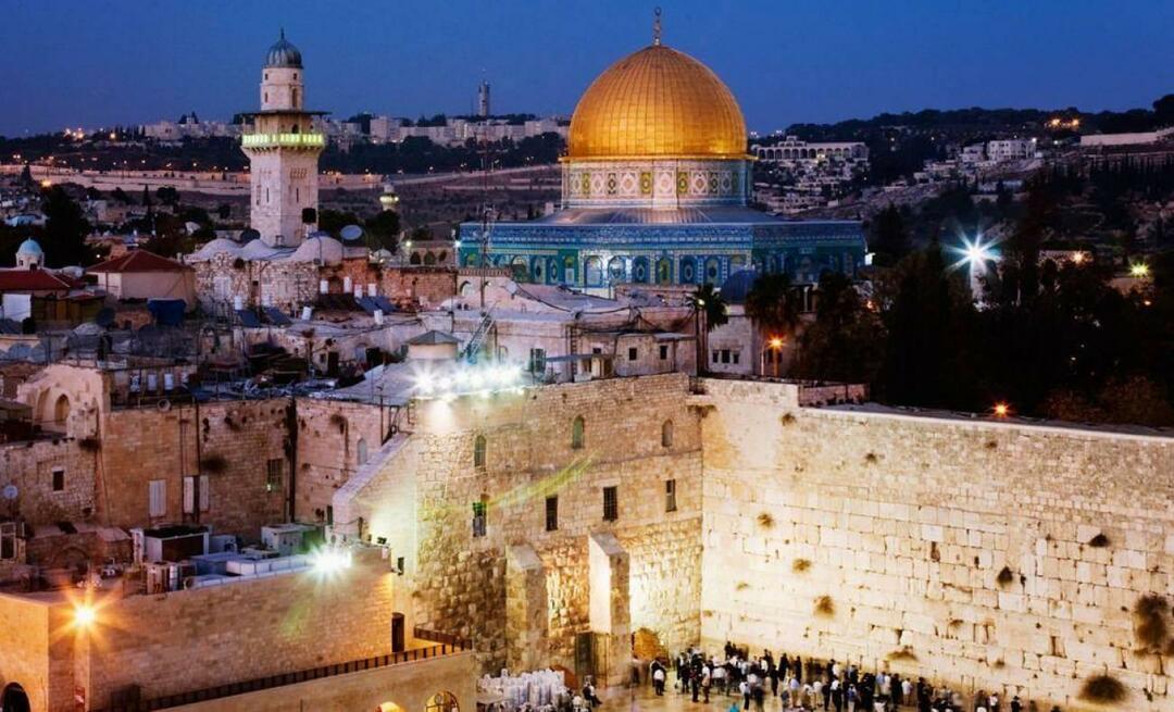V ktorých mesiacoch je vhodnejšie navštíviť Jeruzalem? Prečo je Jeruzalem pre moslimov taký dôležitý?