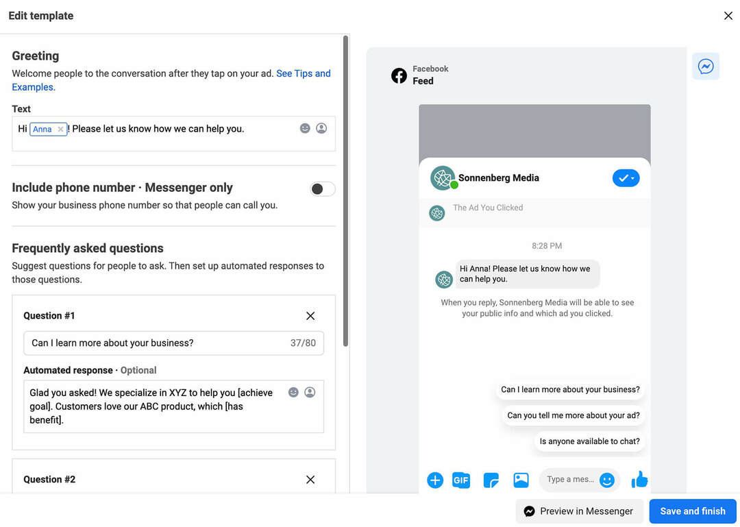 nastaviť-kliknutím-na-messenger-reklamy-in-facebook-reels-create-message-template-start-conversations-template-9